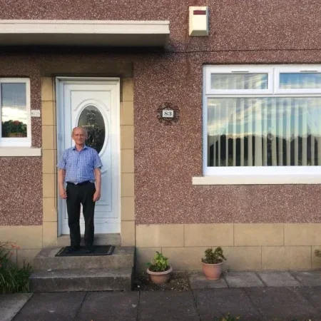 White uPVC Windows on a Scottish property