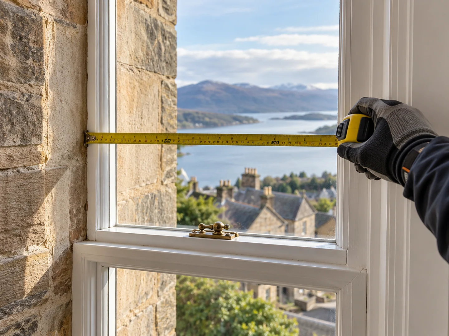 Home appointment for replacement windows in Scotland