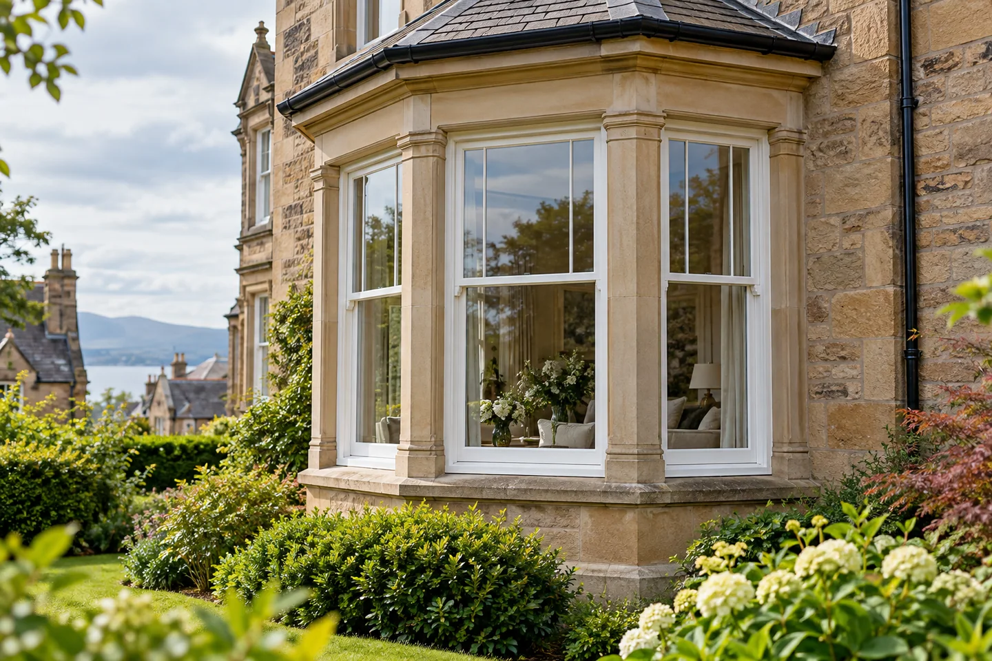 Bay and Bow Windows fitted to a Scottish home