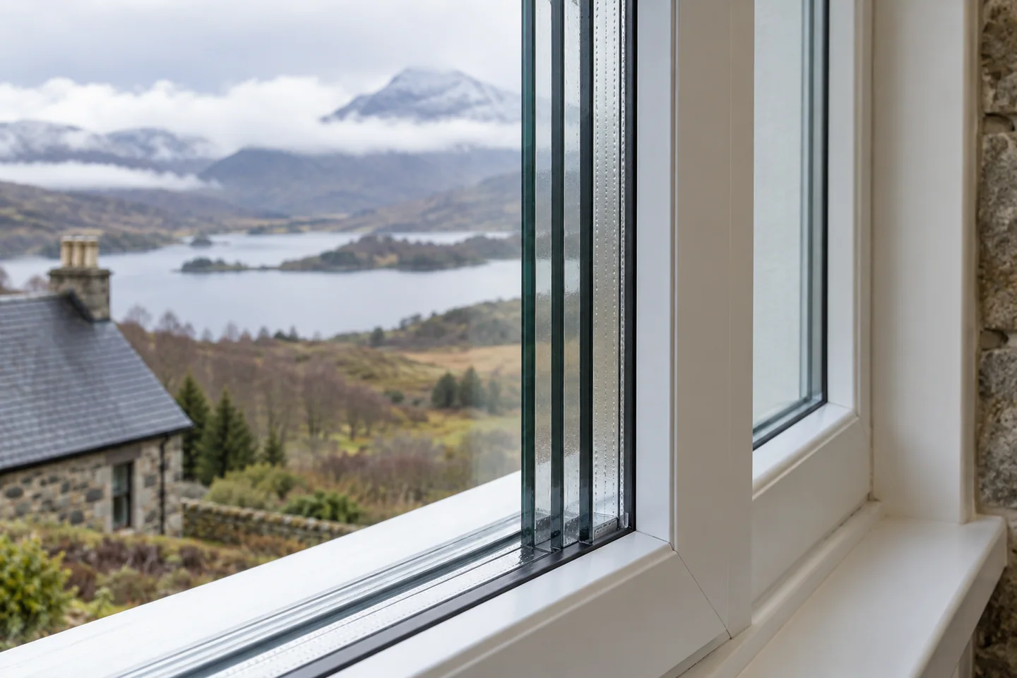Triple Glazing fitted to a Scottish home